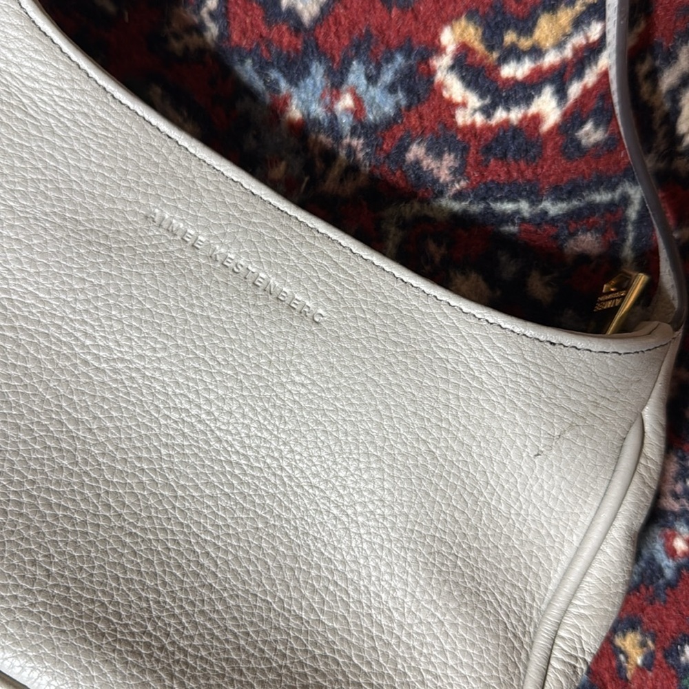 Aimee Kestenberg All My Heart Chain Shoulder Bag Elephant Gray - Picture 2 of 9